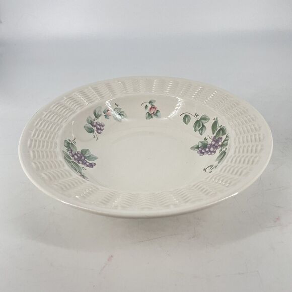 Pfaltzgraff USA GRAPEVINE Wicker Pasta Salad Bowl 10” - Picture 1 of 6